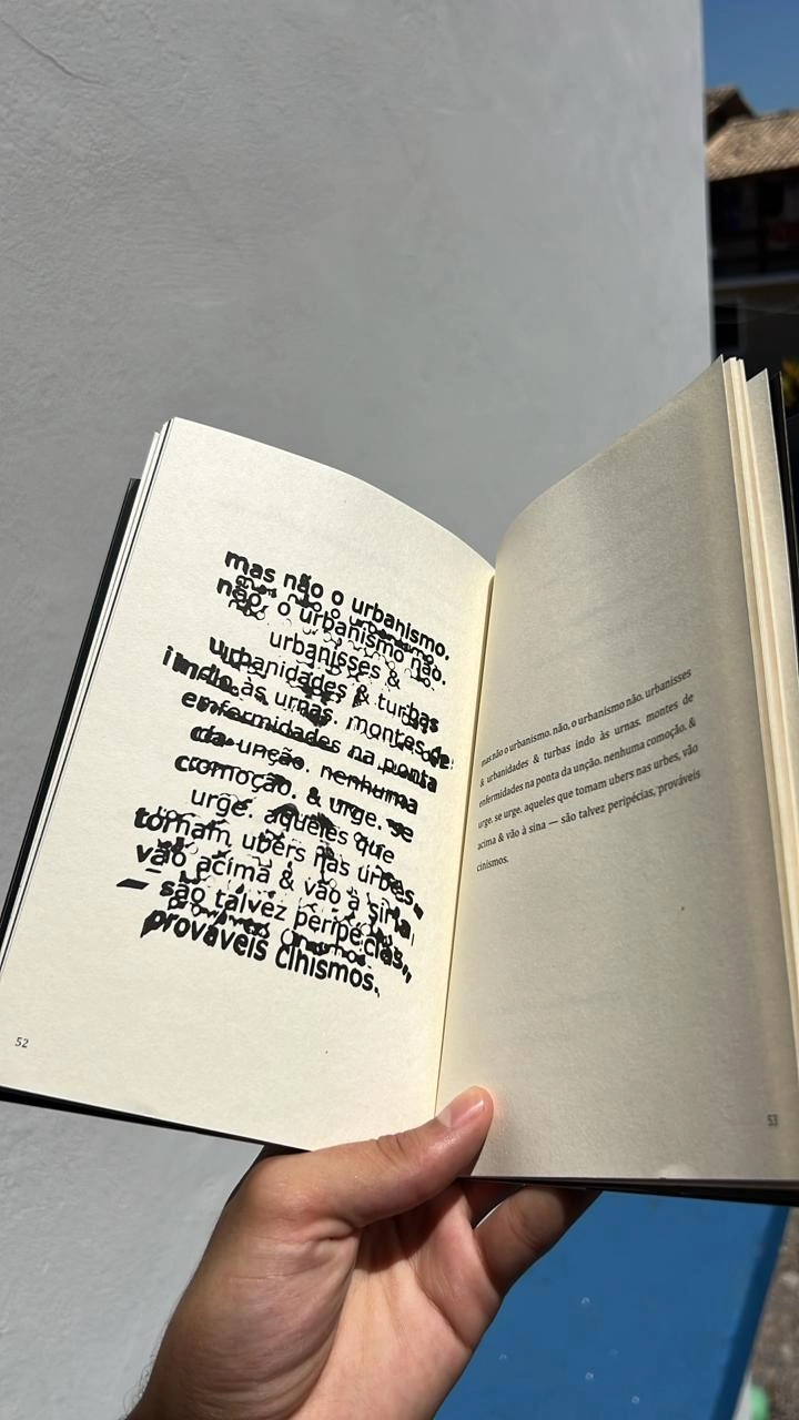 AUTHORAL GENERATIVE ART PRINTED ON A POEM BOOK BY NICOLAS WEBER MADEIRA (@nwmadeira)